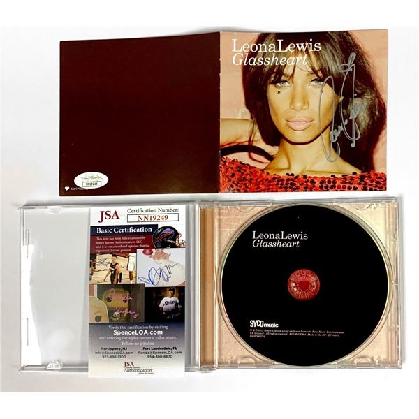 Autographed Leona Leiws JSA CD Album