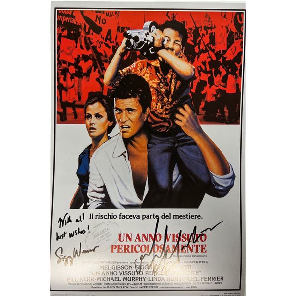 Autographed Year of Living Dangerously Poster