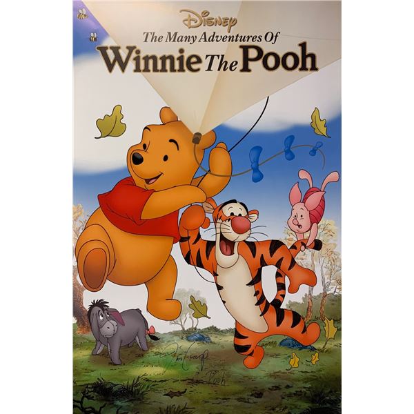 Autographed Winnie the Pooh Poster