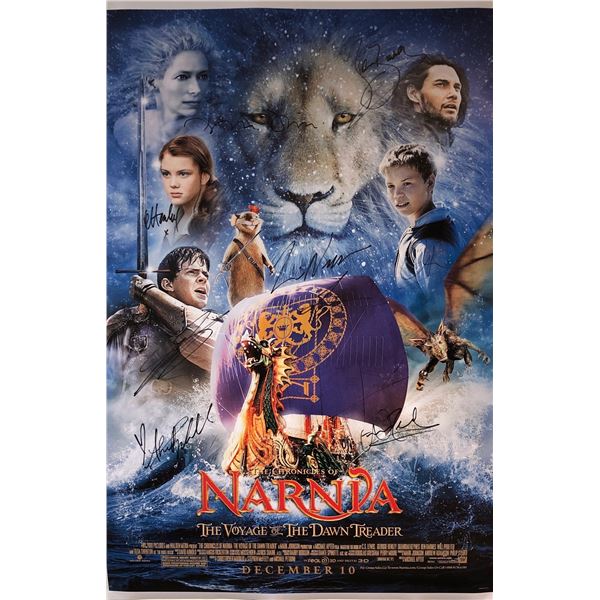 Narnia Poster Autographed Tilda Swinton