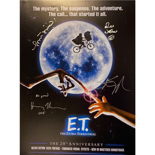 Autographed E.T. Herny Thomas Poster