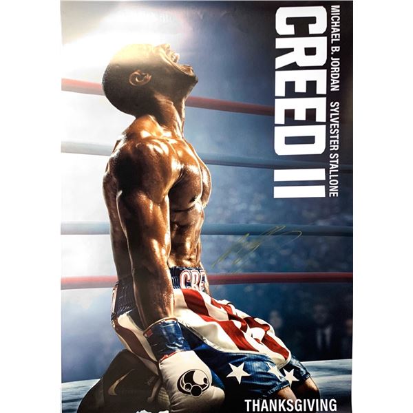 Autographed Creed 2 Poster