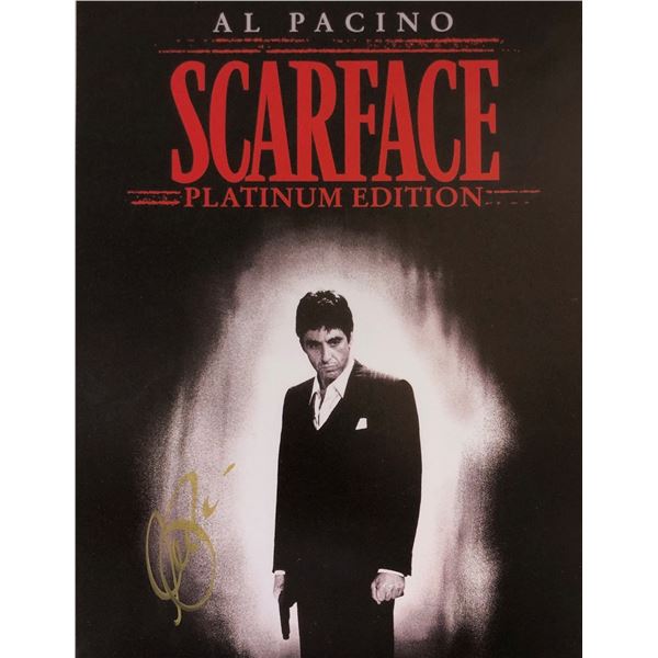 Scarface Al Pacino Autographed Poster