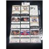 Image 2 : Lot of 9 Hockey Cards 2015-2016 Fleer Showcase Hockey and SP Authentic Hockey Card (Gretzky, Ovechki