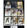 Image 1 : Lot of 9 Hockey Cards Sidney Crosby, Jaromir Jagr, Mario Lemieux, Peter Neved and Wayne Gretzky, Upp