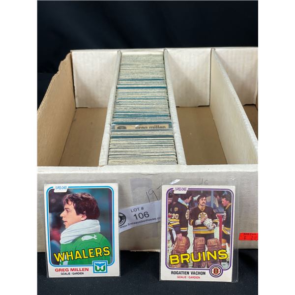 Box Lot of 1981 O-Pee-Chee Cards