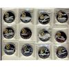 Image 1 : RCM Aviation Set #1.  Includes 12 coins all in flips with certificates.  Case not included.