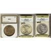 Image 1 : 1922, 1882  Morgan $1 SGS MS67 & 1921 PCI MS67.  Lot of 3 Mintstate coins, that should be viewed.  L