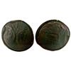 Image 1 : Roman Republican bronze As.  ca. 189 to 179 BC.  Reference Sear #672, Craw 299.  Obverse : Head of J