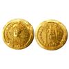 Image 1 : Marcian, 450-457 AV Solidus. Constantinople mint. D N MARCIA-NVS P'F' AVG, diademed, helmeted and cu