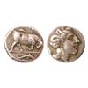 Image 1 : Thourioi, Lucania, AR Stater. c.400 B.C, Head of Athena right, wearing crested Athenian helmet ornam