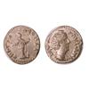Image 1 : Diva Faustina Sr Imitative Denarius after 140/141 Rome. DIVA AVG FAVSTINA, draped bust right / AETER