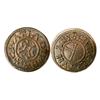 Image 1 : Denier du Rouen; Obv: +CRATIA D-I REX, central KRLS monogram. Rev: +ROTVMACVS CIVII, central cross. 