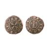 Image 1 : Denier Archbishop of Lyon (12th - 13th C); Obv: +PRIMASEDES, central cross with L leg. Rev: +GALLIAR
