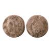 Image 1 : 1/8 de Teston ou Gros, (1534-1674), 1623, Besançon.  CAROLVS. V - IMPERATOR/ 1 dans un cartouche can
