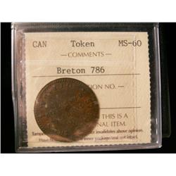 Token Br:786 ICCS MS60.