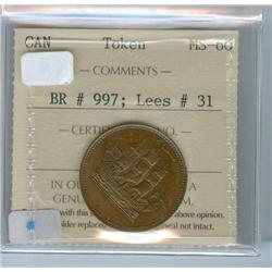 Token Br:997, Lees #31 ICCS MS60.