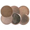 Image 1 : Planchets Type Set.  Includes 6 different Blanks or Planchets.  Includes Silver Blank, Silver Planch