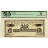 Image 1 : The Bank of British North America, 1865 $100 CH-55-16-24-03P, PCGS UNC62