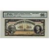 Image 1 : La Banque Nationale 1922 $10 CH-510-22-04S, PMG Gem UNC66 EPQ.