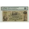Image 1 : The Westmorland Bank of New Brunswick, 1861 $2 #6815, CH-800-12-04, PMG VG10
