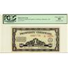 Image 1 : 1936 $1 A-1 Prosperity certificate #A240952, 13 stamps on back, PCGS AU55