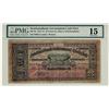 Image 1 : 1911-12  25¢ NF-7b Nfld Gov note #03825, PMG F15