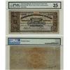 Image 1 : 1911-12 $2  NF-10b Nfld Gov Note #22758, PMG VF25. The only example graded by PMG. Simply a splendid