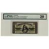 Image 1 : 1870 25¢ DC-1a PMG VF20..