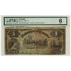 Image 1 : 1900 $4 DC-16 #047431 PMG G6, looks VG.