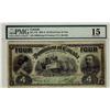 Image 1 : 1902 $4 DC-17b #399054 PMG F15.