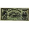 Image 1 : 1902 $4 DC-17b #190255 PMG VF30. Scarce in this condition.