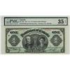 Image 1 : 1911 $1 DC-18a #651504 PMG VF35 EPQ