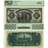Image 1 : 1911 $1 DC-18b #264635 PCGS Gem New 66 PPQ. The finest example by far. Best one seen by TCNC. Simply
