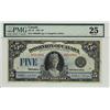 Image 1 : 1924 $5 DC-27 A083901 PMG VF25. Bright and very attractive.
