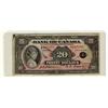Image 1 : 1935 $20 BC-9b Eng #A103288.  VG in grade with minor crayon marking and stain.