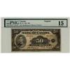 Image 1 : 1935 $50 BC-13 #A01404 PMG CH F15.