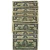 Image 1 : 1937 $1 BC-21c & BC-21d.  Lot of 18 notes VG to VF.