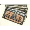 Image 1 : 1937 $2, $5, $10 & $20 BC-22 to BC-25.  Lot of 5 notes all EF or better.