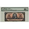 Image 1 : 1937 $2 BC-22b #YB6446386 PMG CH UNC64.