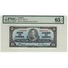 Image 1 : 1937 $5 BC-23c X/C9142943 PMG UNC65 EPQ