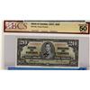 Image 1 : 1937 $20 BC-25c #HE8170237 BCS AU50.