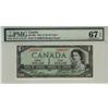 Image 1 : 1954 $1 BC-29b #LA4466672 Superb Gem UNC67 EPQ.