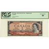 Image 1 : 1954 $2 BC-30bA *A/B0009042 PCGS EF40. Rare and underrated.