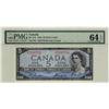 Image 1 : 1954 $5 BC-31b D/C7297759 PMG UNC64EPQ