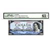 Image 1 : 1954 $5 BC-31b #EC8406878 PMG Gem UNC65 EPQ.