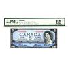 Image 1 : 1954 $5 BC-31b #GC3315826 PMG Gem UNC65 EPQ.