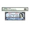 Image 1 : 1954 $5 BC-31b #GC2686773 PMG Gem UNC66 EPQ.