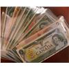 Image 1 : 1954 $1 to 1986 $2.  Lot of 16 notes including 1 x 1954 $1, 1954 $2, 1954 $10, 1954 $20, 1867-1967 $