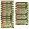 Image 1 : Set of 1969 $20 notes. Complete set of 19 notes.  Includes BC-50a #EB0704802, #EZ0106313, BC-50aA #*